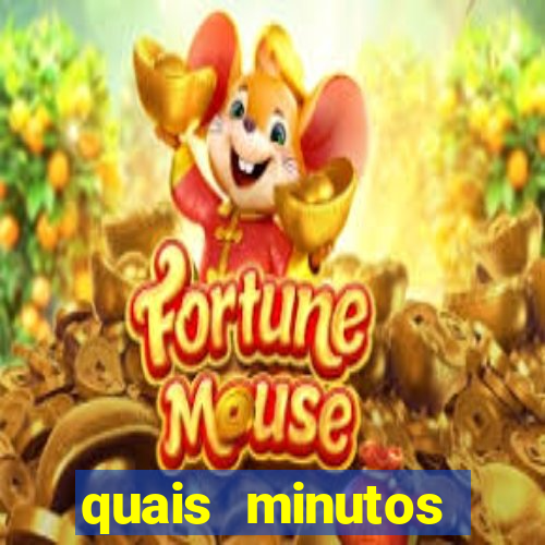 quais minutos pagantes do fortune tiger